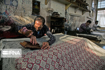 Kalamkari; admirable and noble art in Iran's Isfahan