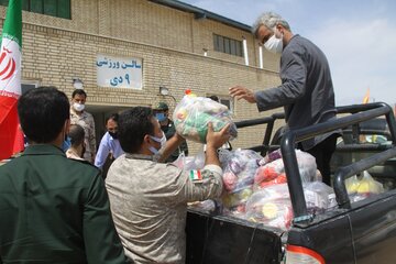 گام دوم رزمایش کمک مومنانه شاهرود