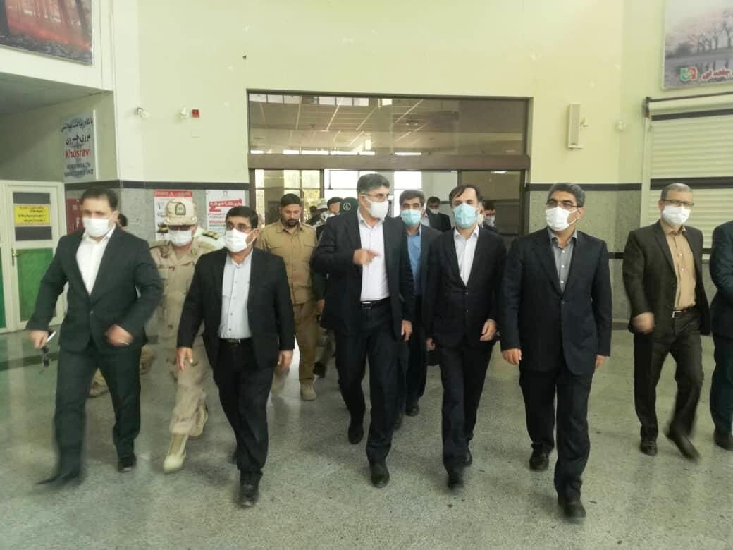 معاون وزیر صنعت، معدن و تجارت وارد قصرشیرین شد