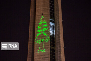 Tehran’s Milad Tower turnes off to sympathize with Lebanese people