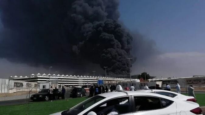 آتش‌سوزی این بار به عربستان رسید