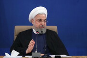 سخنان روحانی در نشست با مدیران نقش آفرین درعرصه تولید دارو و واکسن