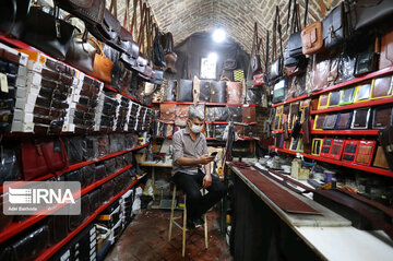 Hamedan Bazaar in western Iran in the time of Coronavirus