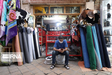 Hamedan Bazaar in western Iran in the time of Coronavirus