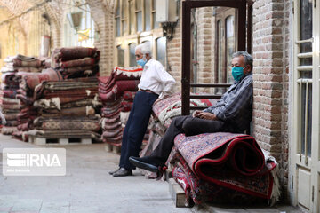 Hamedan Bazaar in western Iran in the time of Coronavirus