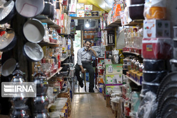 Hamedan Bazaar in western Iran in the time of Coronavirus