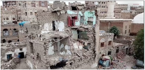 زخم جنگ سعودی بر شهر تاریخی صنعا 4