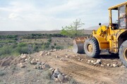 ۱۱ هزار و ۵۰۰ مترمربع زمین ملی خراسان شمالی در نوروز رفع تصرف شد