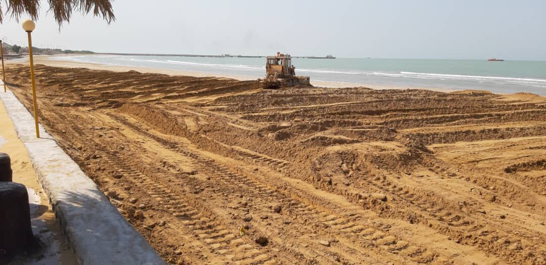 تخریب ساحل در شمال استان بوشهر متوقف شد


