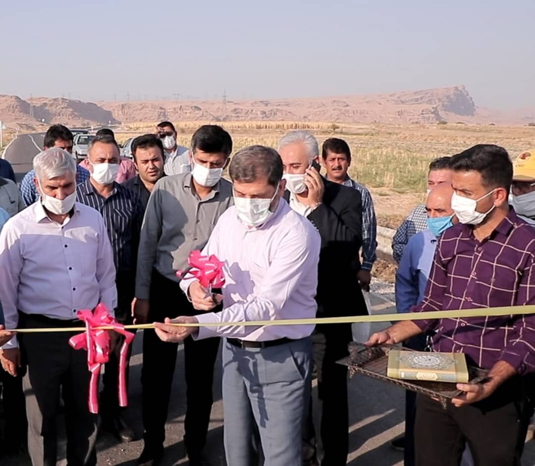 جاده روستایی امامزاده محمدبن زید(ع) در بخش عقیلی گتوند افتتاح شد