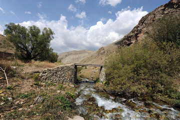 ایرانی صوبے البزر میں خوبصورت قدرتی نظارہ