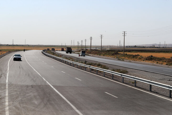 ۱۰ کیلومتر از بزرگراه اردبیل - سرچم آماده افتتاح شد