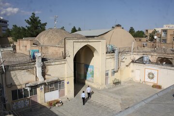 در کاروانسرای شاه عباسی سمنان بعد از چهل سال باز گشایی می شود