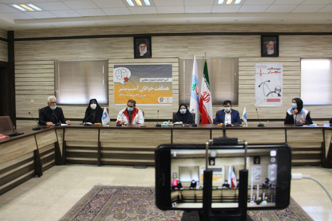 آیین اختتامیه جشنواره همگفت جوانان آسیب ستیز در قزوین برگزار شد