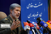 ایرانی مسلح افواج کی ضروریات کے 90 فیصد کا حصہ اندروں ملک ہی میں تیار ہو جاتا ہے: وزیر دفاع