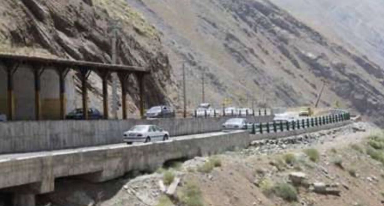 انسداد مقطعی در جاده کرج - چالوس تا 20 شهریور
