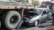 تصادف در جاده سمیرم ۳ نفر را به کام مرگ کشید