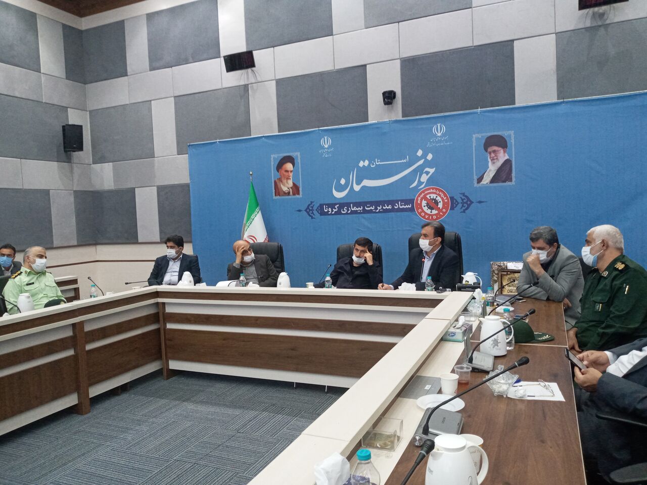 وضعیت سفید کرونا در 12 شهر خوزستان