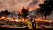آتش سوزی در آمریکا؛ شش ایالت در وضعیت هشدار