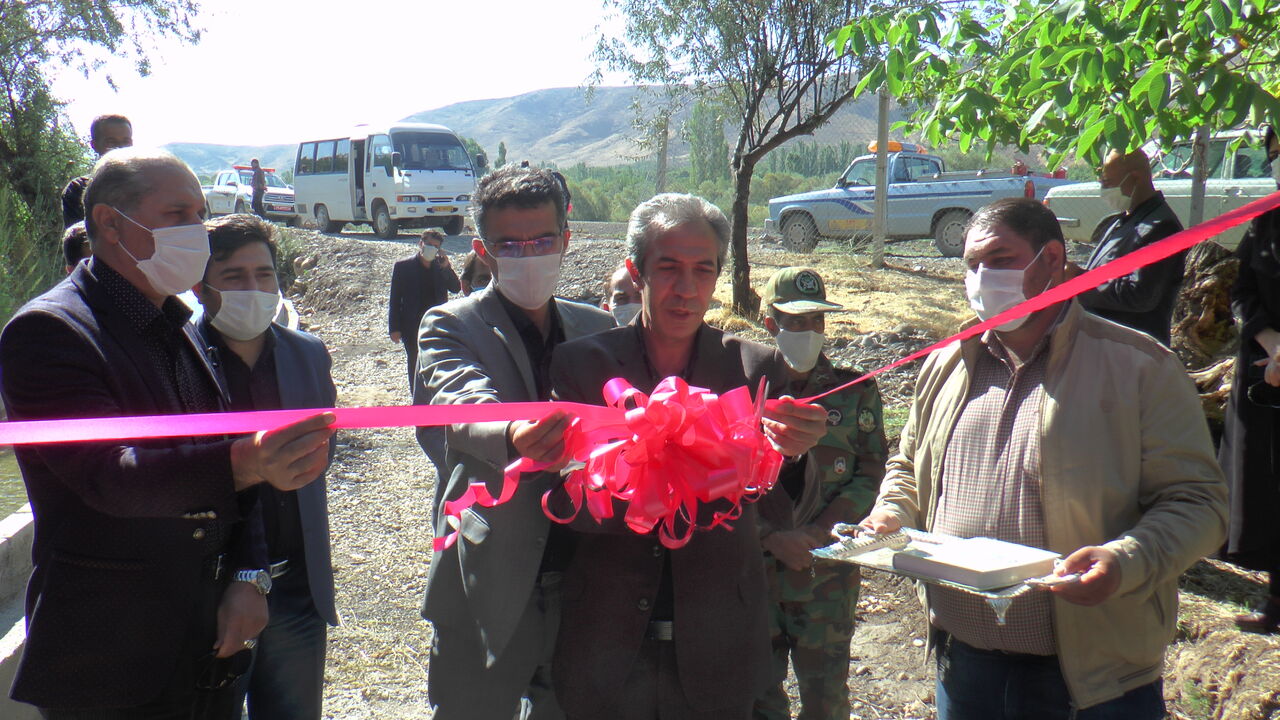 افتتاح چهار طرح خدماتی و کشاورزی در عجب‌شیر