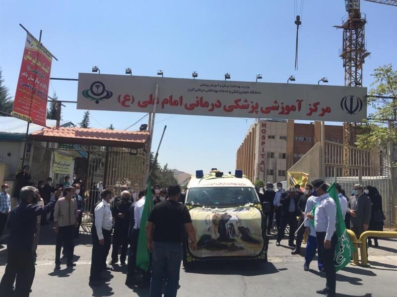 مدافع سلامت البرزی به آسمان پر کشید
