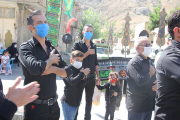 تاسوعای حسینی در شهر مرزی ماکو