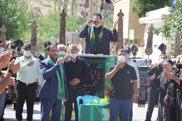 تاسوعای حسینی در شهر مرزی ماکو