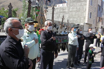 تاسوعای حسینی در شهر مرزی ماکو