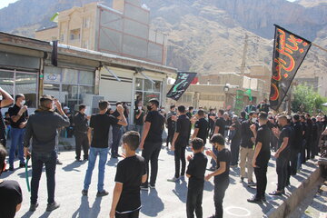 تاسوعای حسینی در شهر مرزی ماکو