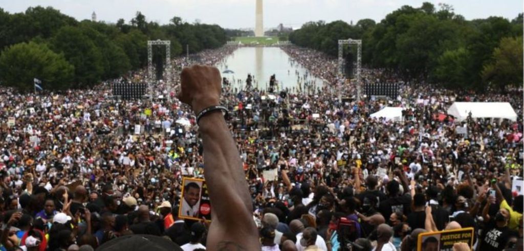  پنجاه وهفتمین سالگرد «من رویایی دارم» و خیزش ضدتبعیض‌نژادی در آمریکا


