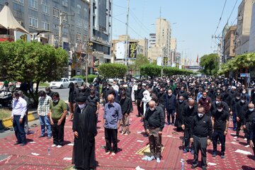  Ahvaz  kentinde Aşura törenleri