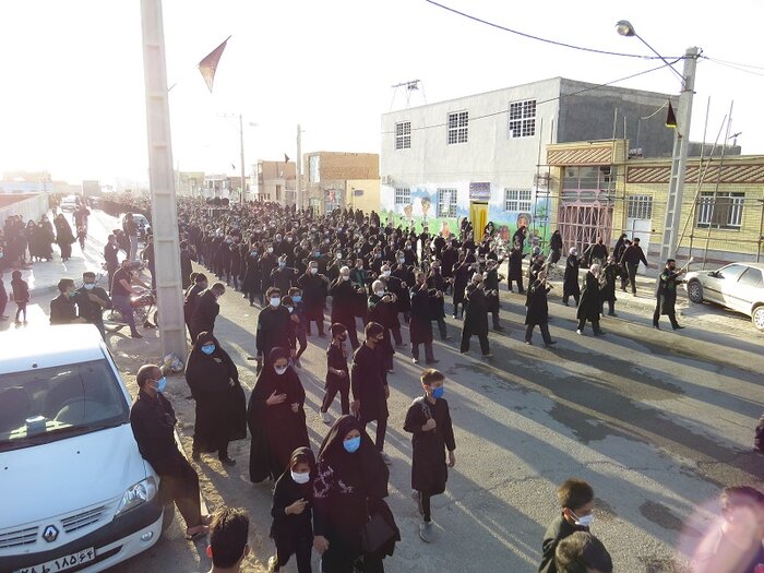 فریاد ندای یاحسین (ع) و یا ابوالفضل (ع) در ابرکوه طنین انداز شد 2