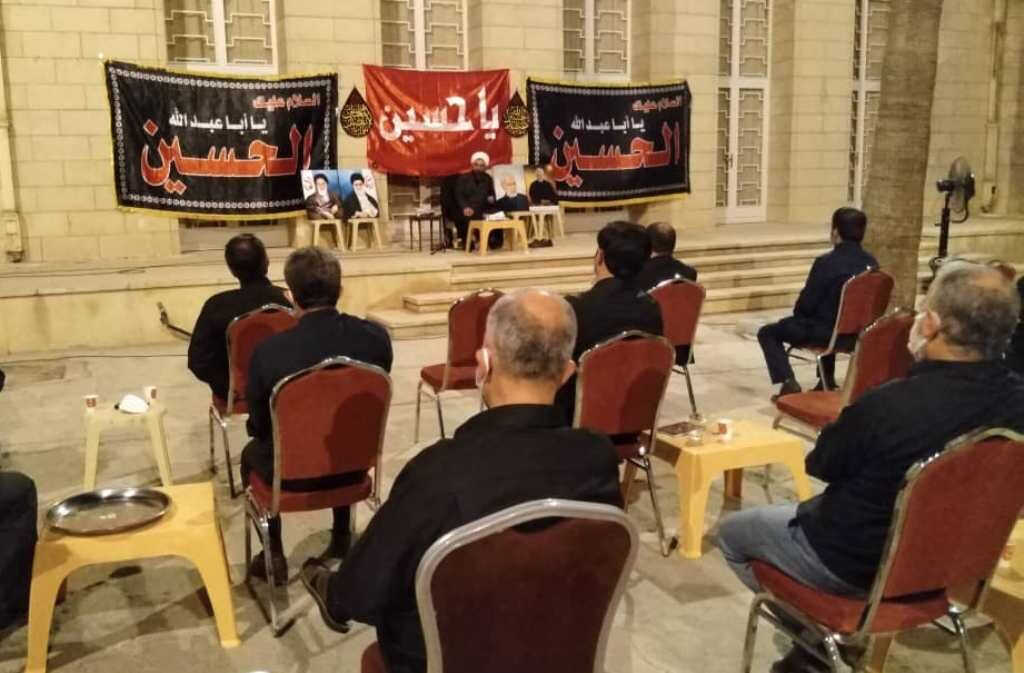 برپایی عزاداری محرم در سفارت ایران در عراق برپایی عزاداری محرم در سفارت ایران در عراق