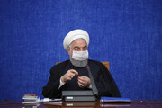 روحانی: اجازه نمی‌دهیم تکانه‌های اقتصادی توسعه کشور را تحت تأثیر قرار دهد