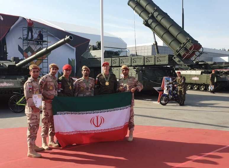 تیم حافظان نظم مرزبانی ناجا مقام دوم مسابقات نظامیان جهان را کسب کرد