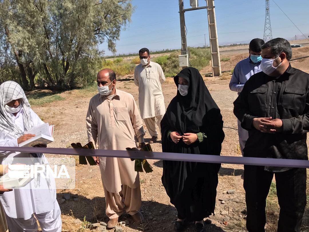 250 هکتار آبیاری نوین در دلگان به بهره‌برداری رسید