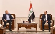 صالح و المالکی درباره برگزاری انتخابات زودهنگام عراق گفت وگو کردند
