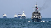 ناوهای روسیه در آب‌های چین؛ سطح بالای همکاری نظامی مسکو و پکن