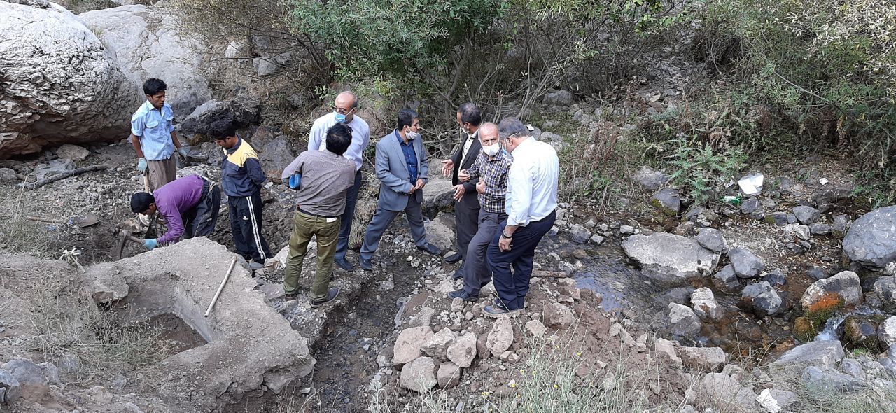 مشکلی برای تامین آب روستاهای الموت غربی از سرچشمه خارود وجود ندارد