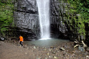 Lushki-Wasserfall im Norden Irans