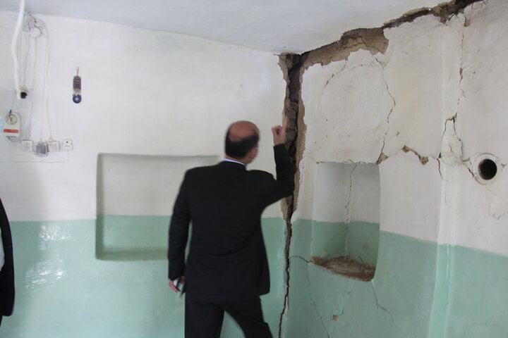زلزله به منازل مسکونی  َمردَهَک استان کرمان خسارت جزیی زد