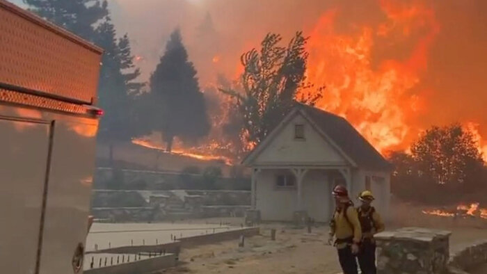 آتش‌سوزی جنگل‌های آمریکا ۵ شهر کوچک ایالت اورگون را نابود کرد