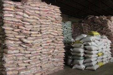  ۲۶ تن برنج قاچاق در ایلام کشف شد 