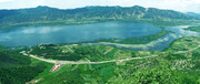 Zarivar Lake;  eye-catching Jewelry on western Iran