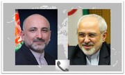 ظریف بر آمادگی ایران برای همکاری در روند صلح افغانستان تاکید کرد