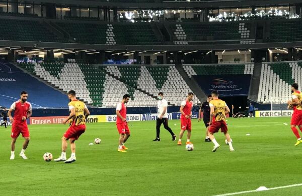 تساوی پرسپولیس و التعاون در نیمه نخست