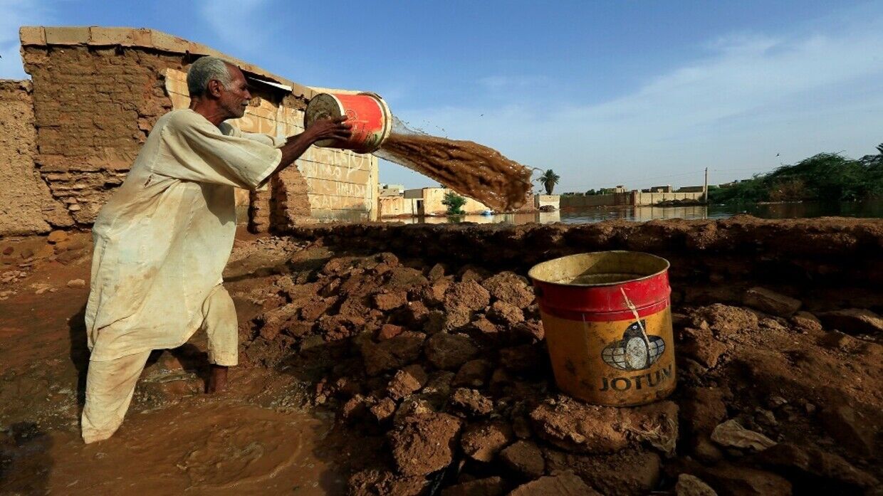 770 هزار نفر از سیل در سودان آسیبب دیده‌اند