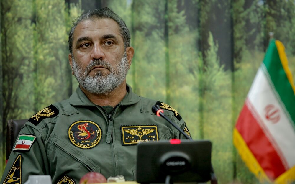 فرمانده هوانیروز ارتش: برای تولید قطعات به کشوری نیاز نداریم