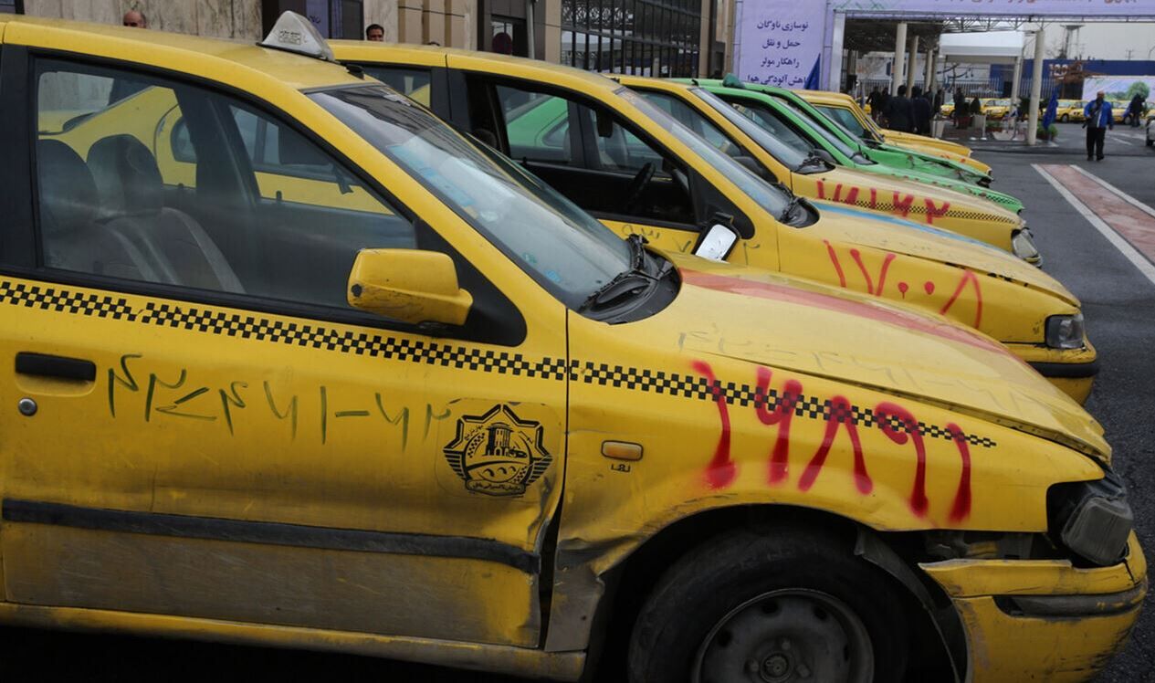 اخطار به مالکان تاکسی‌های رها شده در معابر/مجوز طرح ترافیک ۶۰۰ تاکسی غیرفعال لغو شد
