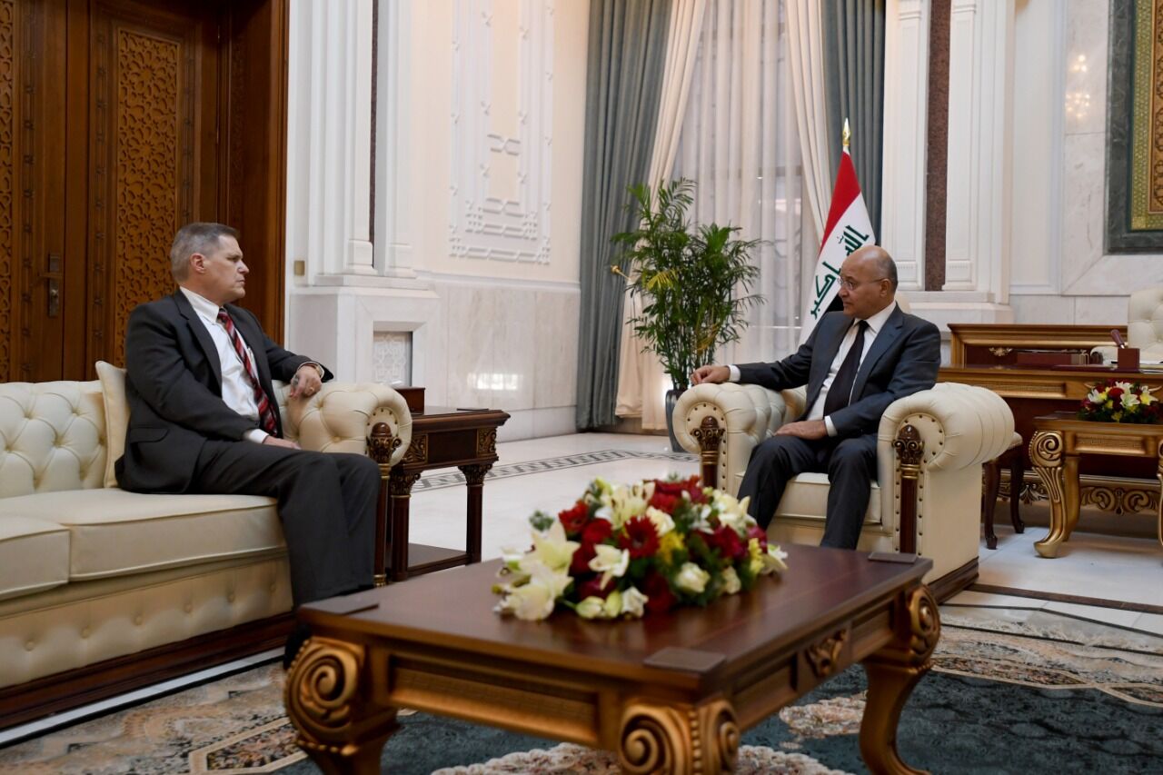 رییس جمهوری عراق بر ضرورت کاهش تنش‌ها و گفت‌وگو برای حل مسائل تأکید کرد